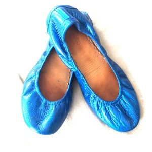 Custom cobalt tieks size 8
